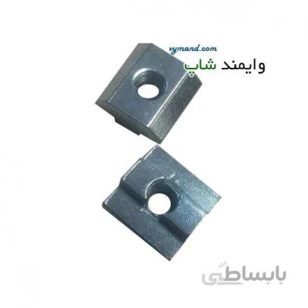 مهره تخت M8 شیار 10