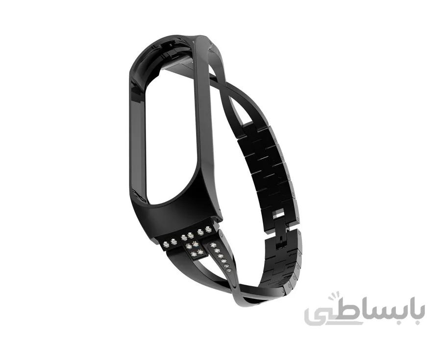 بند فلزی Fantasy Metal مناسب مچبند هوشمند شیائومی مدل Miband 3 و Miband 4