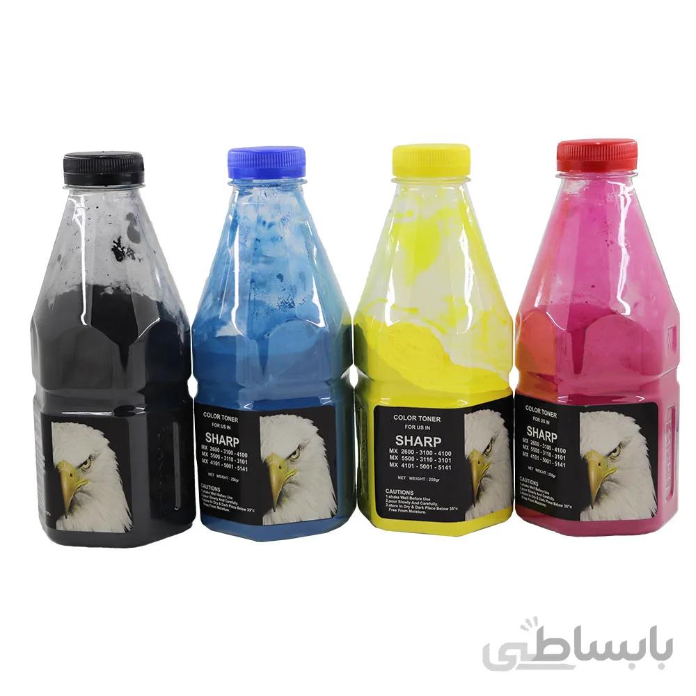 تونر شارژ شارپ رنگی ایگل