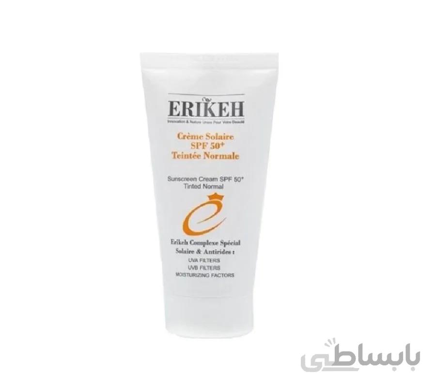 کرم ضد افتاب نرمال 50 میلی لیتری SPF50 اریکه