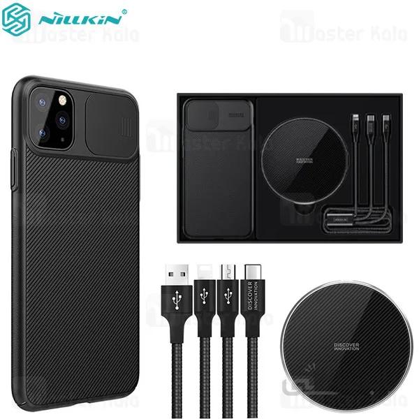 پک هدیه نیلکین آیفون Apple iPhone 11 Pro Max Nillkin Fancy Wireless Gift Set
