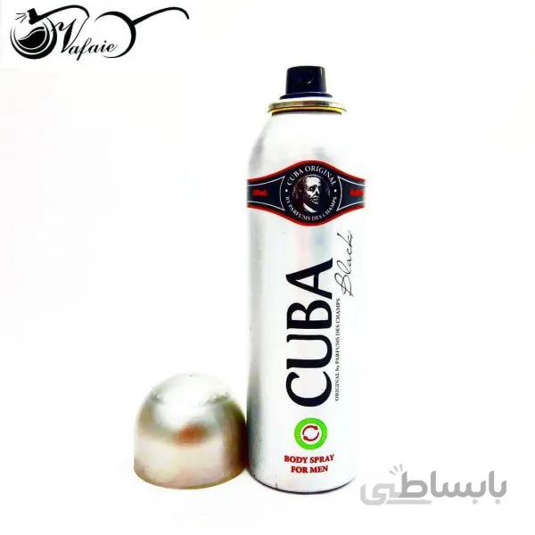 اسپری خوشبوکننده بدن کوبا بلک Cuba Black