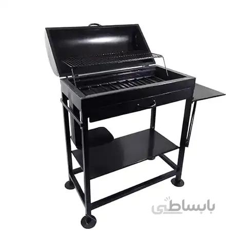 باربیکیو طرح ایستاده گازی ذغالی
