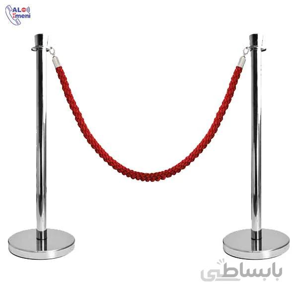 پایه راهبند تشریفات طنابی