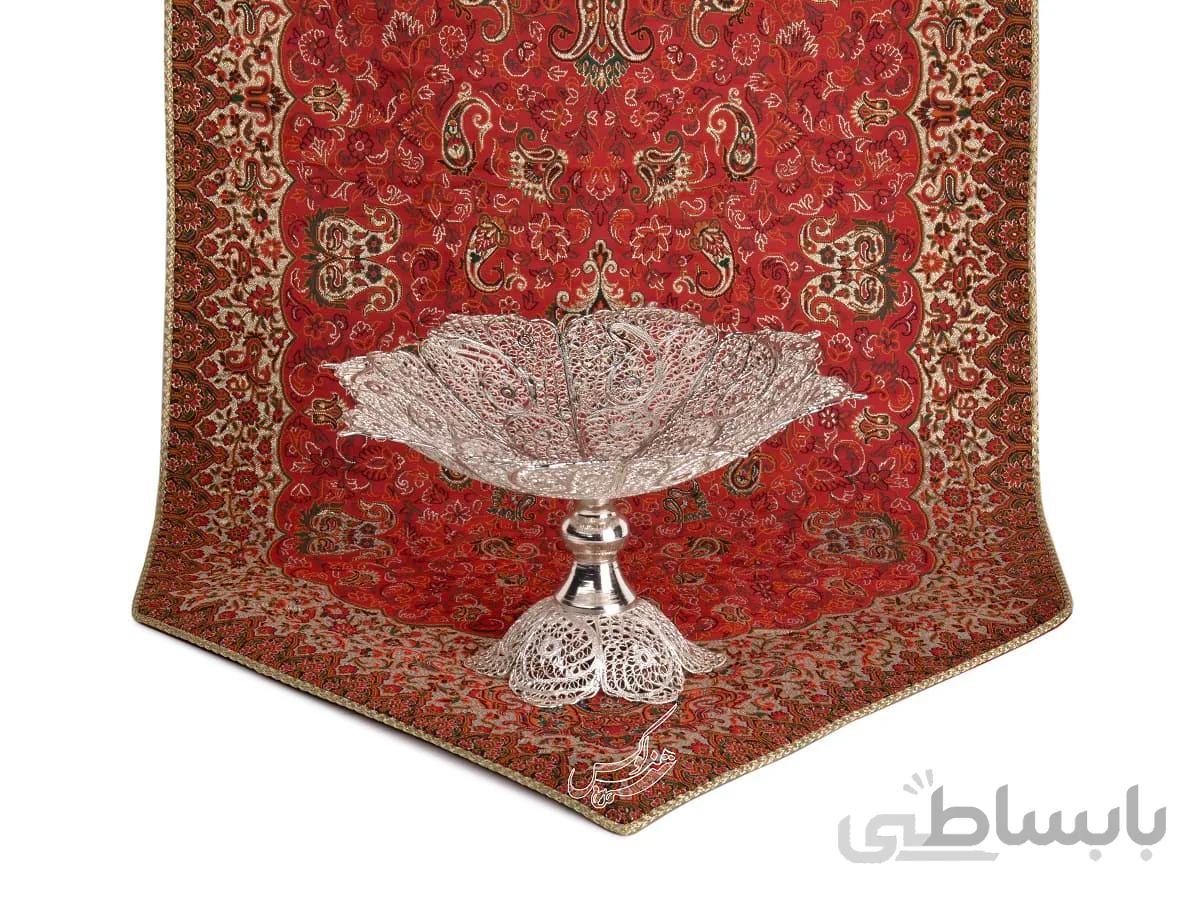 شیرینی خوری ملیله کاری هشت پر متوسط