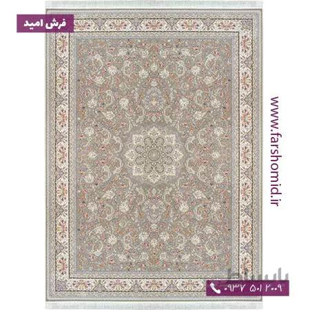 فرش ماشینی 1200 شانه 8 رنگ عروس دلفینی فرش محتشم