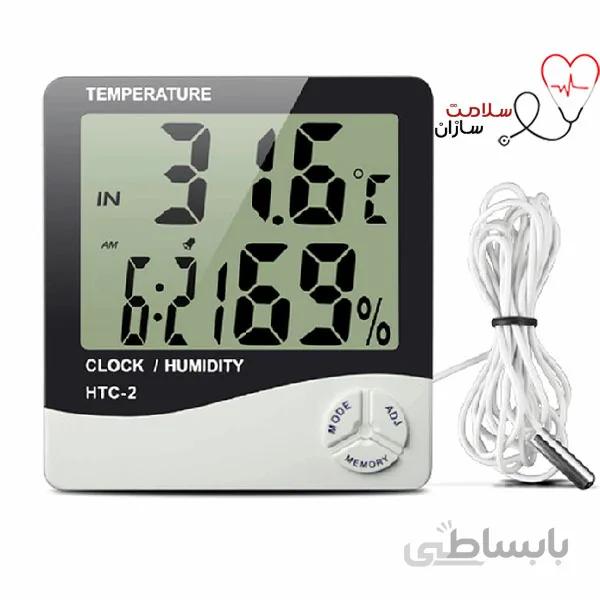 دماسنج و رطوبت سنج دیجیتال HTC-2 ا HTC-2 Thermo Humidity Meter کد 295265