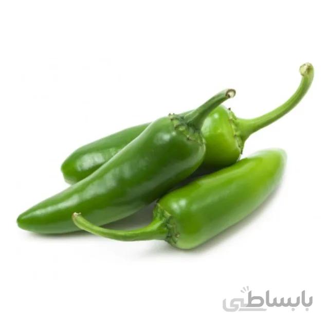 بذر فلفل سبز شیرین بسته ۵ گرمی
