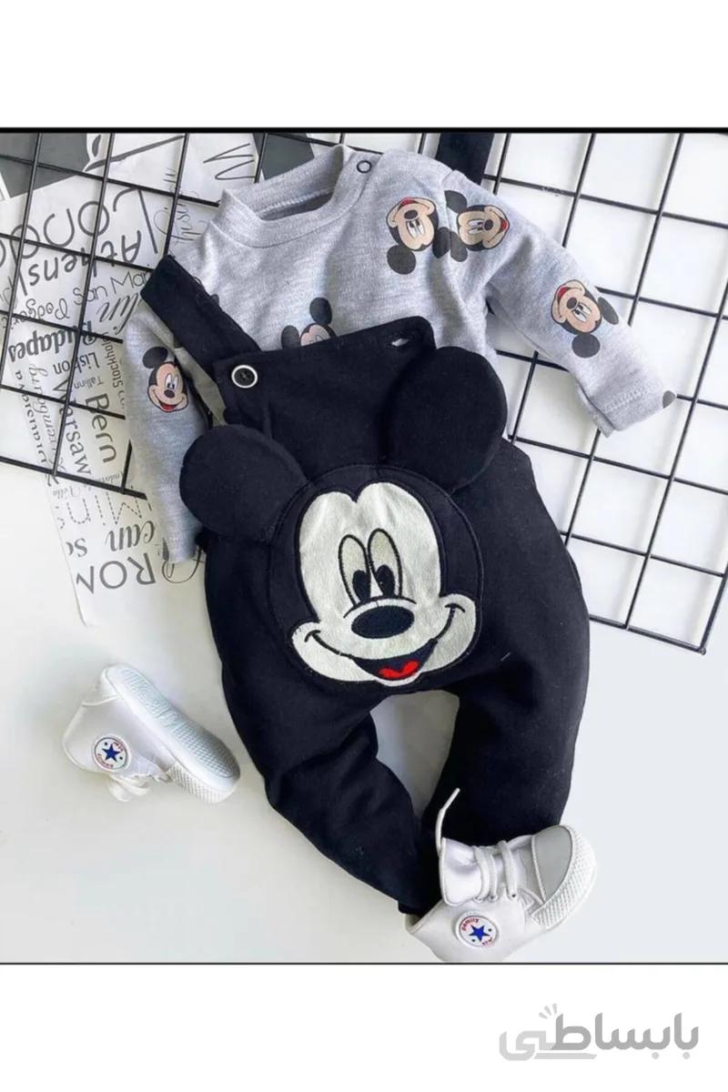 ست لباس نوزاد دخترانه شیک مجلسی برند Beren Kids رنگ نقره ای کد ty88213288