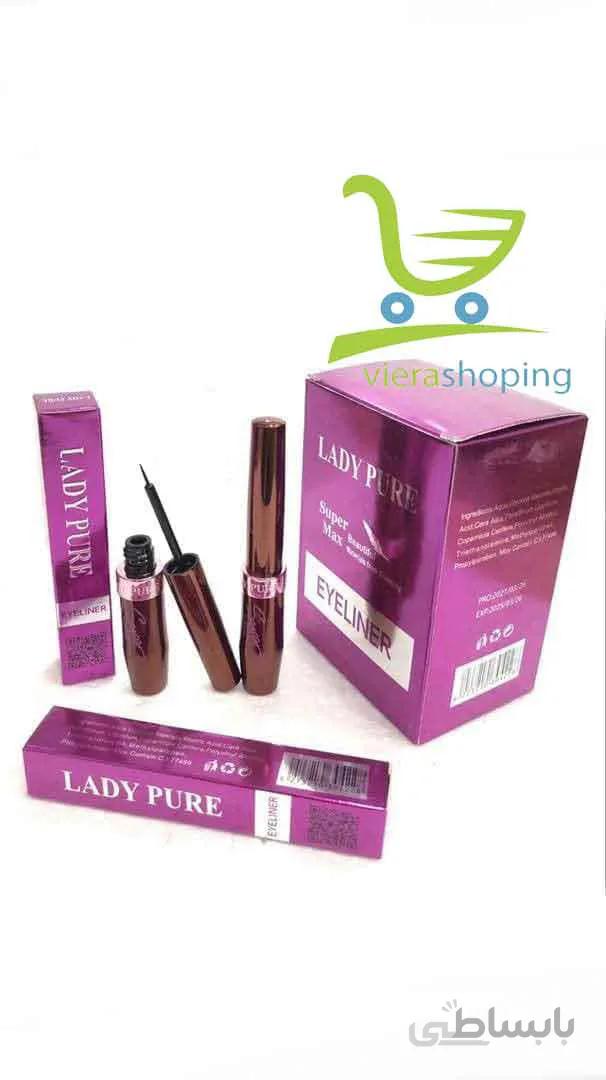 خط چشم موی پوکه فلزی لیدی پیور Lady Pure
