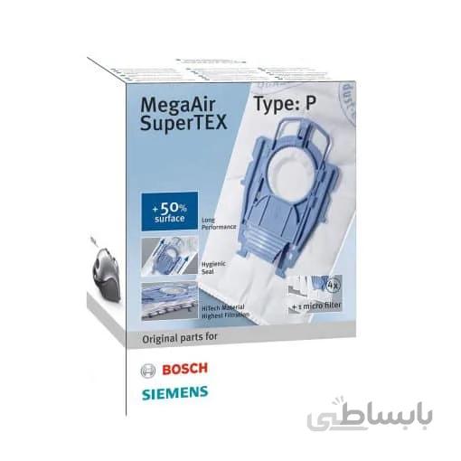 پاکت جاروبرقی بوش مدل MegaAir SuperTEX Type P