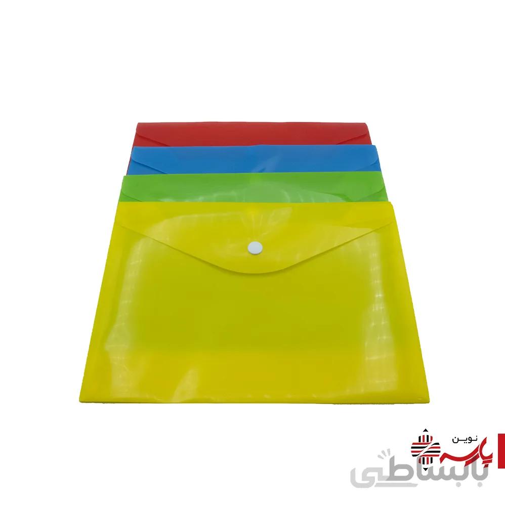 پوشه دکمه دار A5 نیک آور