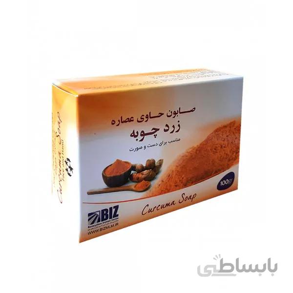 صابون دست و صورت زردچوبه دکتر بیز کد 256403