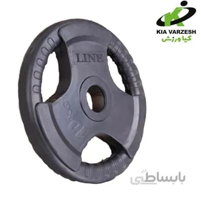 خرید وزنه هالتر فرمانی خانگی 10 کیلویی دو عددی ا Weightlifter 10 kg home steering wheel
