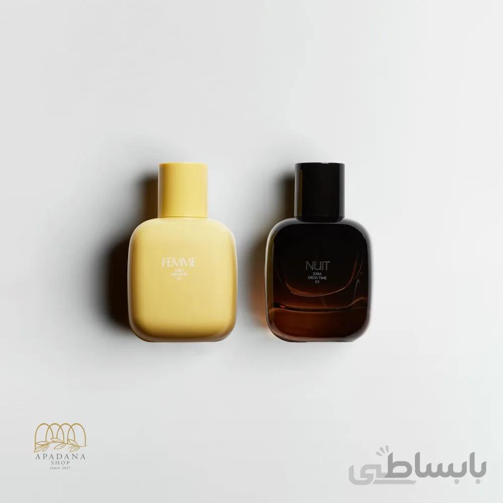ست عطر و ادکلن زنانه زارا مدل Femme + Nuit حجم 90 میل