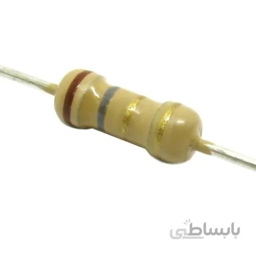 مقاومت 1.8 اهم 1/4 وات 5 درصد