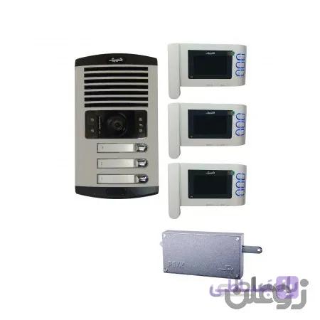 پکیج 3 واحدی کامل آیفون تصویری الکتروپیک 797 سفید