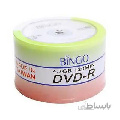 دی وی دی خام بینگو Bingo بسته 50 عددی
