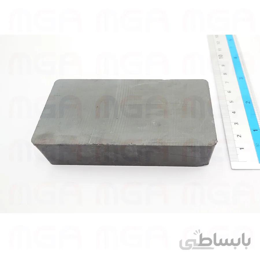آهنربا سرامیکی مکعبی 25*50*100