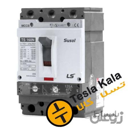 کلید اتوماتیک،کمپکت 200 آمپر،قابل تنظیم حرارتی-مغناطیسی LS سری SUSOL