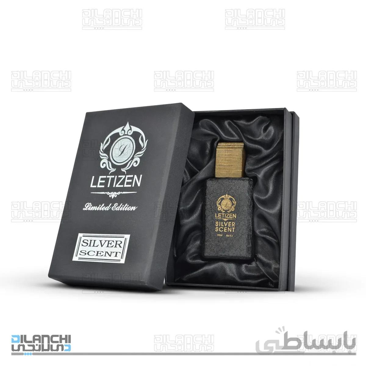 ادکلن مردانه هارد باکس لتیزن رایحه SILVER SCENT حجم 100 میلی لیتر