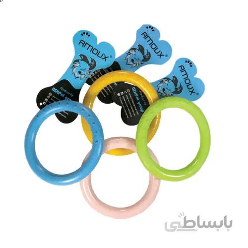 اسباب بازی دندانی سگ دنییل طرح حلقه خاردار