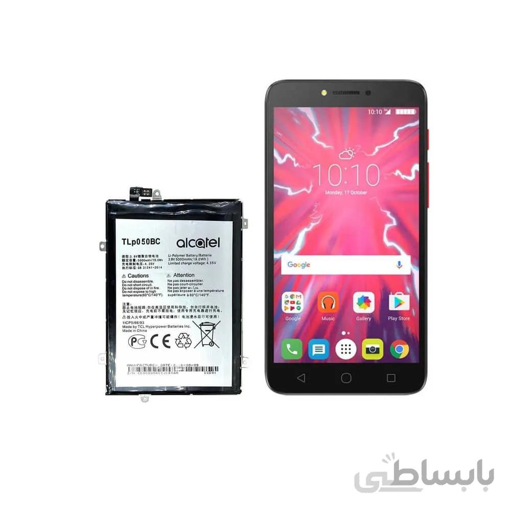 باتری گوشی آلکاتل Alcatel Pixi 4 Plus Power با کد فنی TLP050BC
