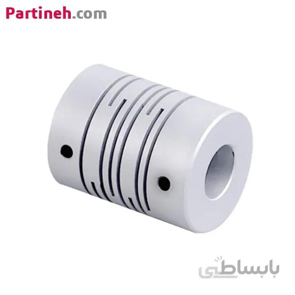 کوپلینگ آلومینیومی شیاردار مدل JT40 با قطر خارجی 40 میلیمتر و قابلیت سوراخکاری تا 20 میلیمتر برند OBC ا Grooved Aluminium coupling JT40 Exterior diameter 40mm
