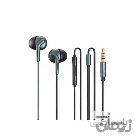 هندزفری سیمی ریمکس Remax RM-595 Dubbele Moving Coil Semi-In-Ear Wired Headset