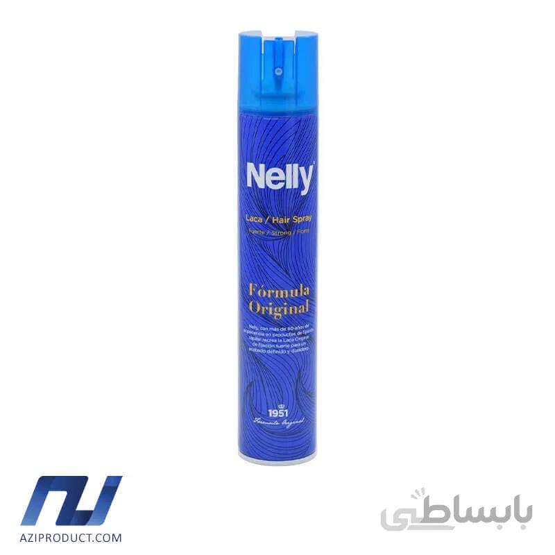 اسپری نگهدارنده حالت مو نلی فوق قوی مدل Strong Hold حجم 300 میل