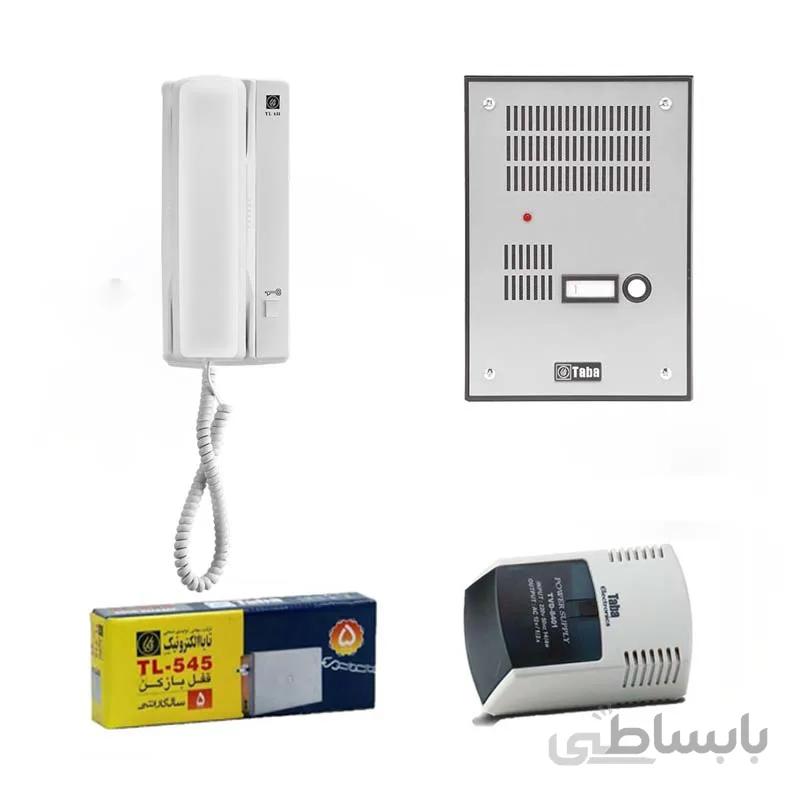 پکیج کامل آیفون صوتی با پنل مدل 534 تابا الکترونیک