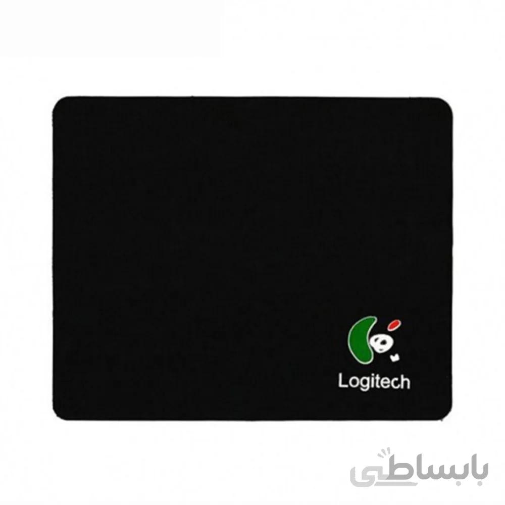 ماوس پد طرح لاجیتک مشکی
