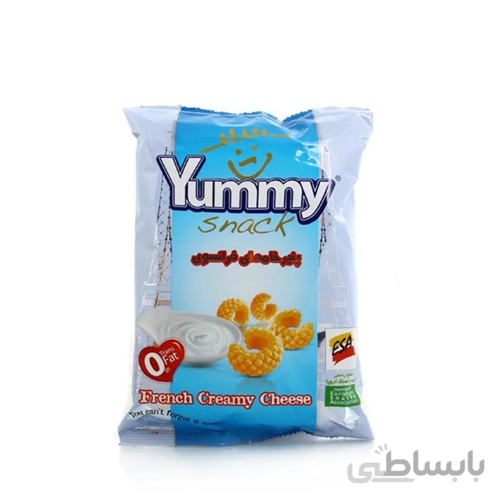 اسنك بسته بندی پنیر خامه فرانسوی 40گرمی (24عدد در هر کارتن) ا اسنك package cream cheese, French