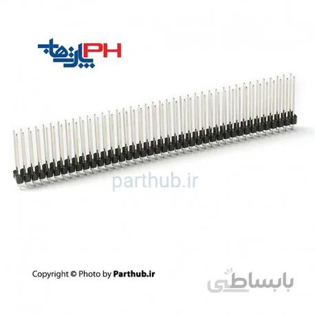 پین هدر نر 2x40 صاف 2.54mm بلند (17mm)