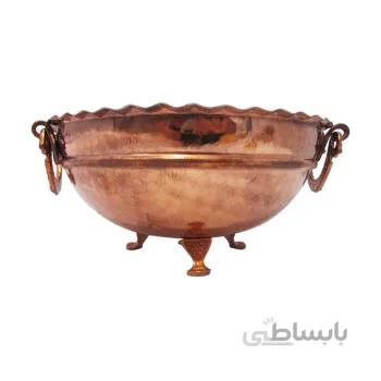 آجیل خوری مسی سه پایه سایز 2 توت کالا tootkala