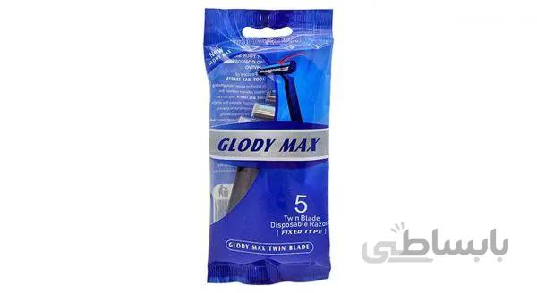 خود تراش GLODY MAX مدل TS807N بسته ۵ عددی