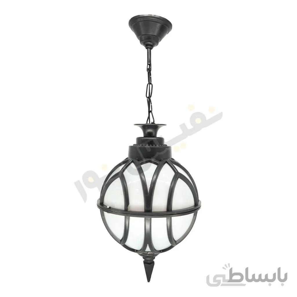 چراغ حیاطی و پارکی آویز توپی پلاستیکی مدل OL22-A
