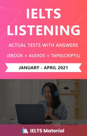 کتاب (IELTS Listening Recent Tests (Jan – April 2021