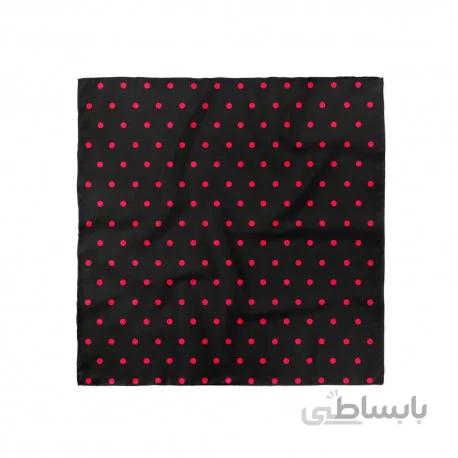 پوشت (دستمال جیب) خال خال قرمز