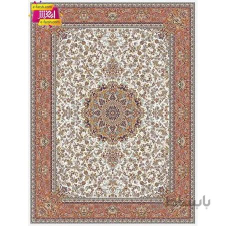 فرش ماشینی مشهد طرح 872180 کرم