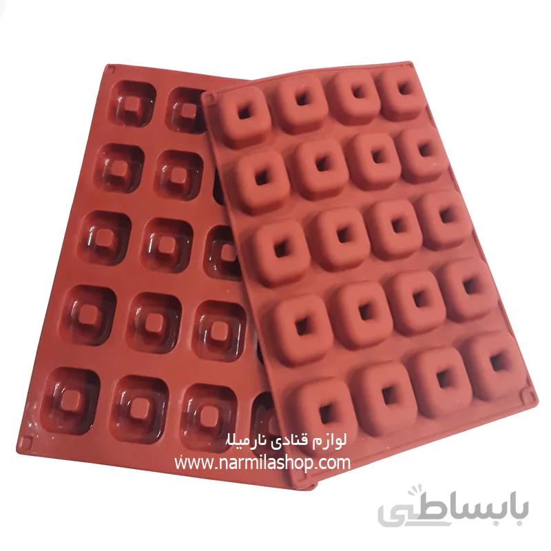 قالب مینی دونات مربع