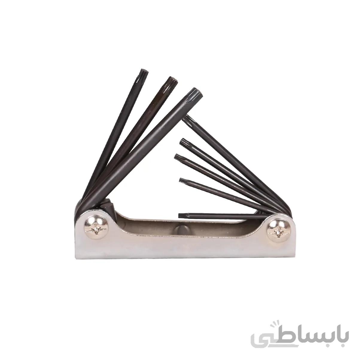 مجموعه 8 عددی آچار آلن ستاره ای هنس تولز مدل 8T-16745