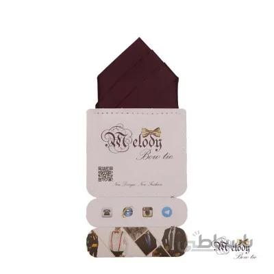 دستمال جیبی سری مونتانا (بنفش تیره مات)