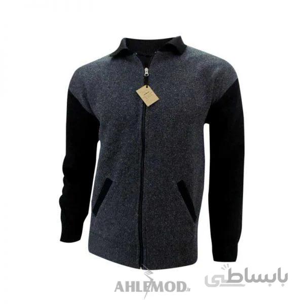 ژاکت مردانه زیپ دار مدل 4650