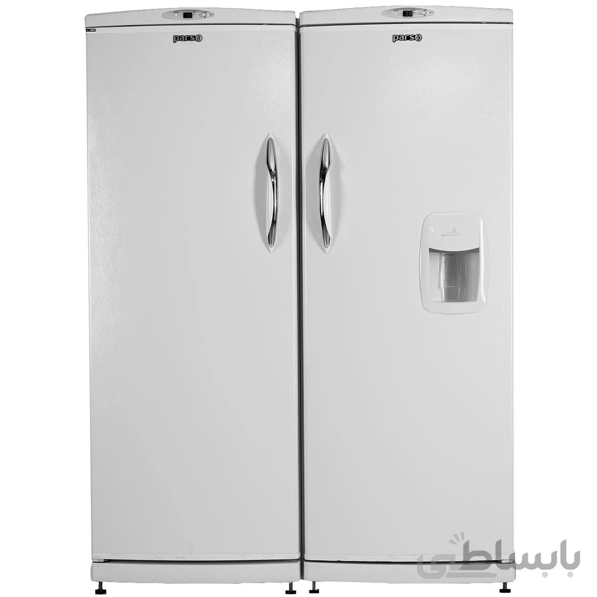 یخچال و فریزر دوقلوی پارس مدل LRDST170WD-FRZNF170
