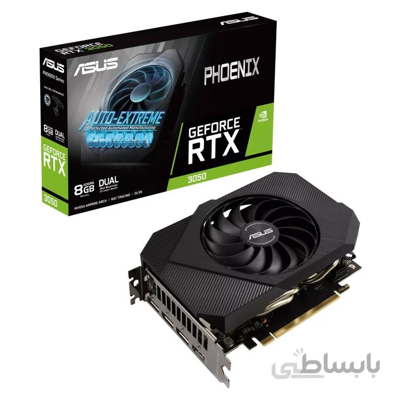 کارت گرافیک ایسوس مدل RTX 3050 8GB DUAL PH DDR6 ا VGA