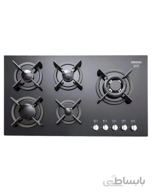 اجاق گاز صفحه ای استیل البرز مدل G - 5907 ا STEEL ALBORZ