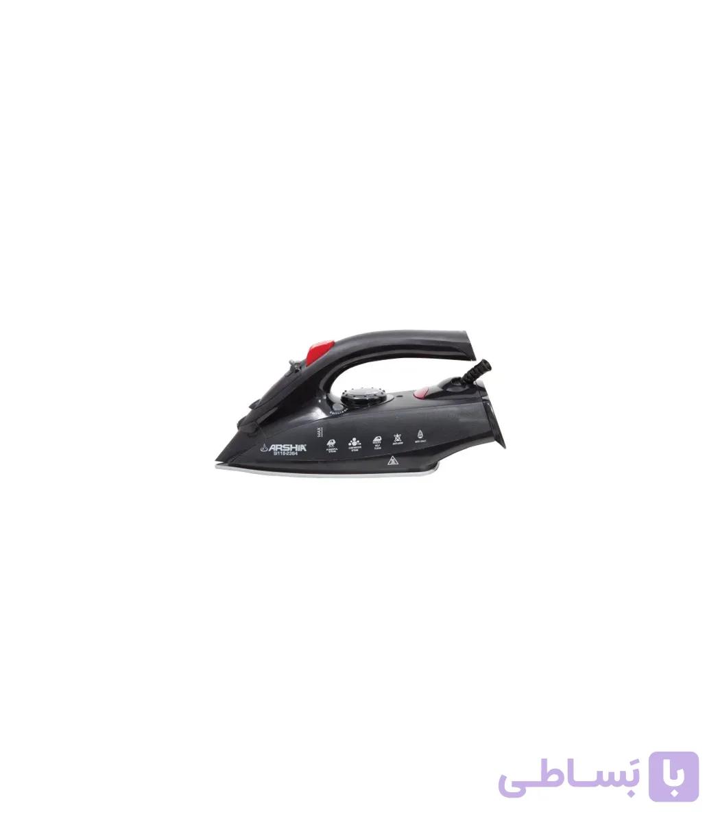 اتو بخار دستی مشکی عرشیا مدل SI118-2437