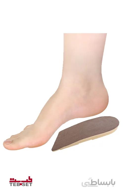پد پاشنه (پلی یورتان) طب و صنعت ۲۱۸۰۰ tebosanat ا 21800 polyurethane heel pad tebosanat