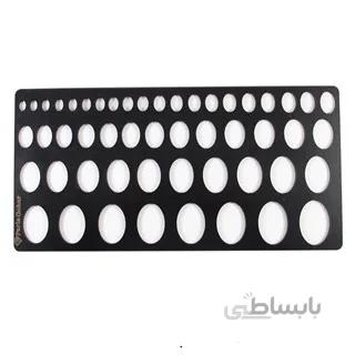 شابلون گوهر تراشی مدل بیضی کد 2242 ا قیمت به شرط خرید تیمی
